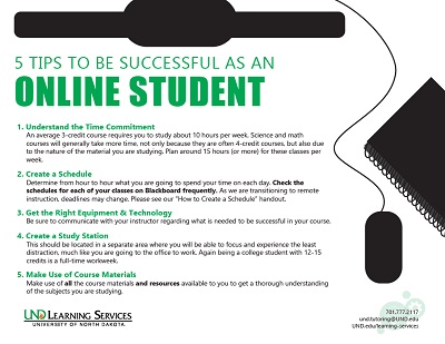 5 Tips to be Successful as an Online Student