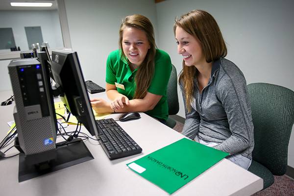 helping student register