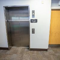 Fulton Hall Elevator to Skyway
