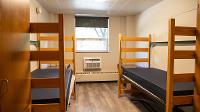 Noren Hall standard double room beds