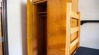 Noren Hall standard double room wardrobe