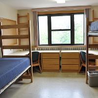 Lofted beds in Smith Hall