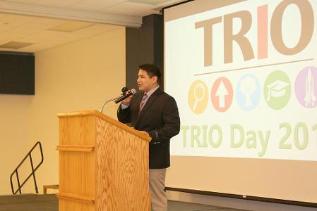 TRIO Day student speaker