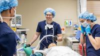 Student nurses in training
