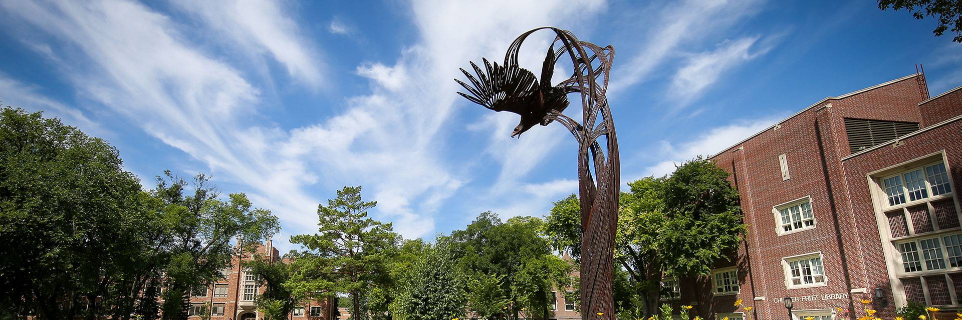 Soaring Eagle sculpture
