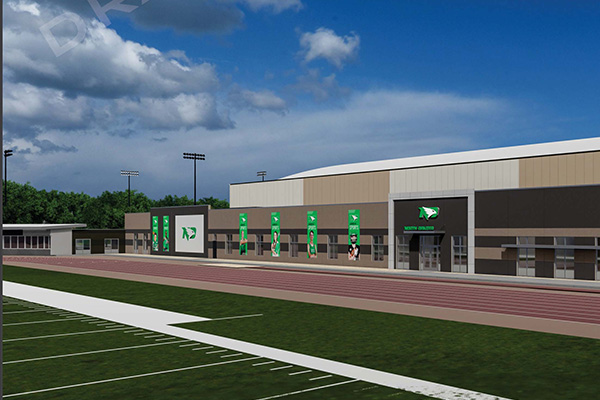 pollard jr athletic center rendering