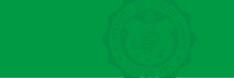 und seal on green background