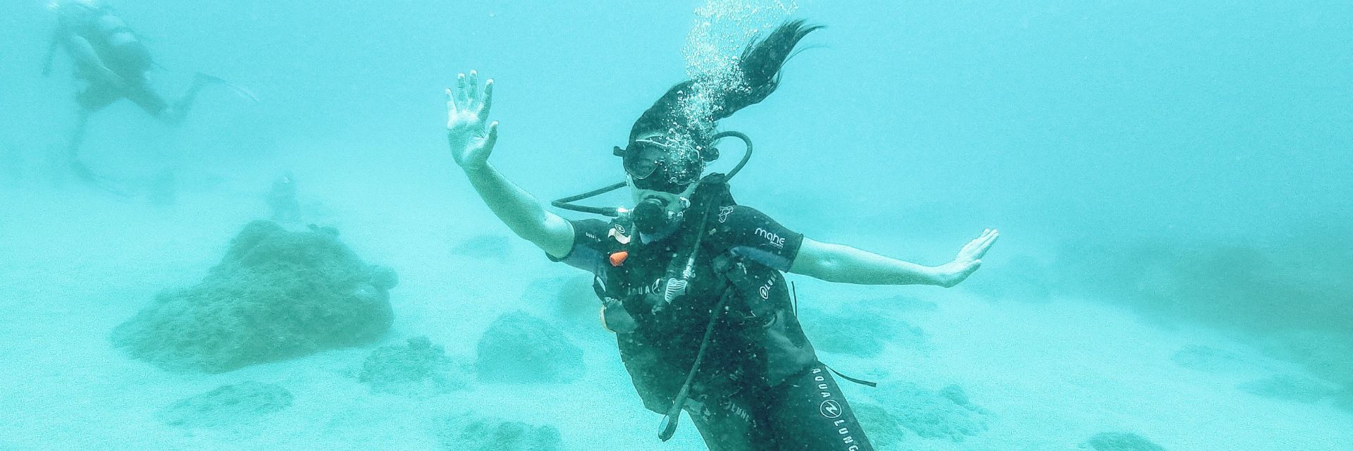 snorkeling in the ocean