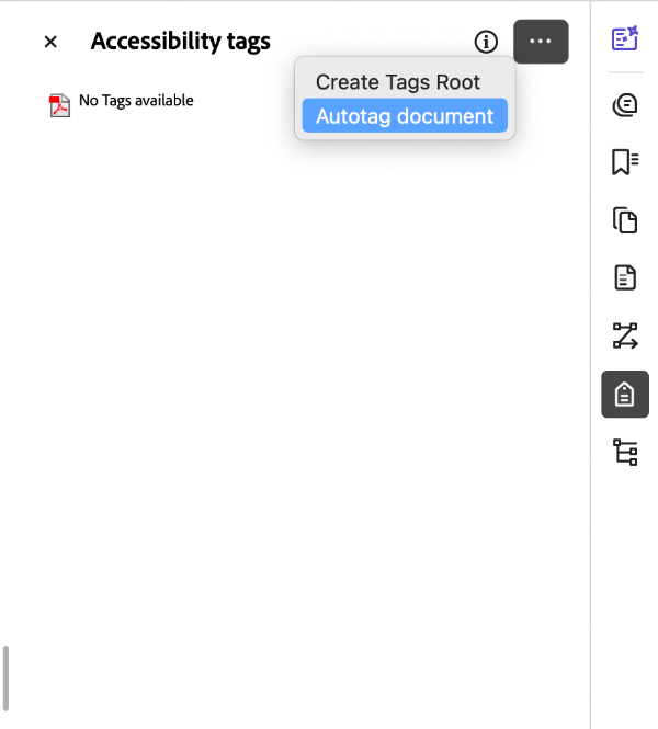 Autotag Documents in Adobe Acrobat