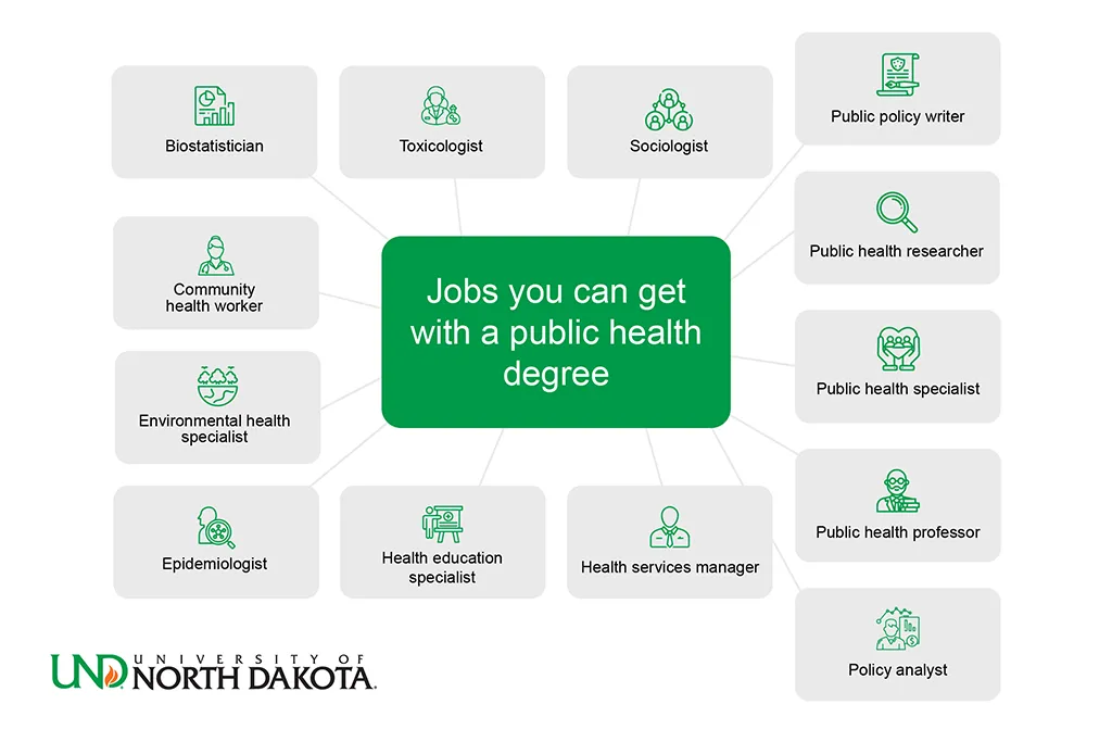 Careers you can pursue with a public health degree