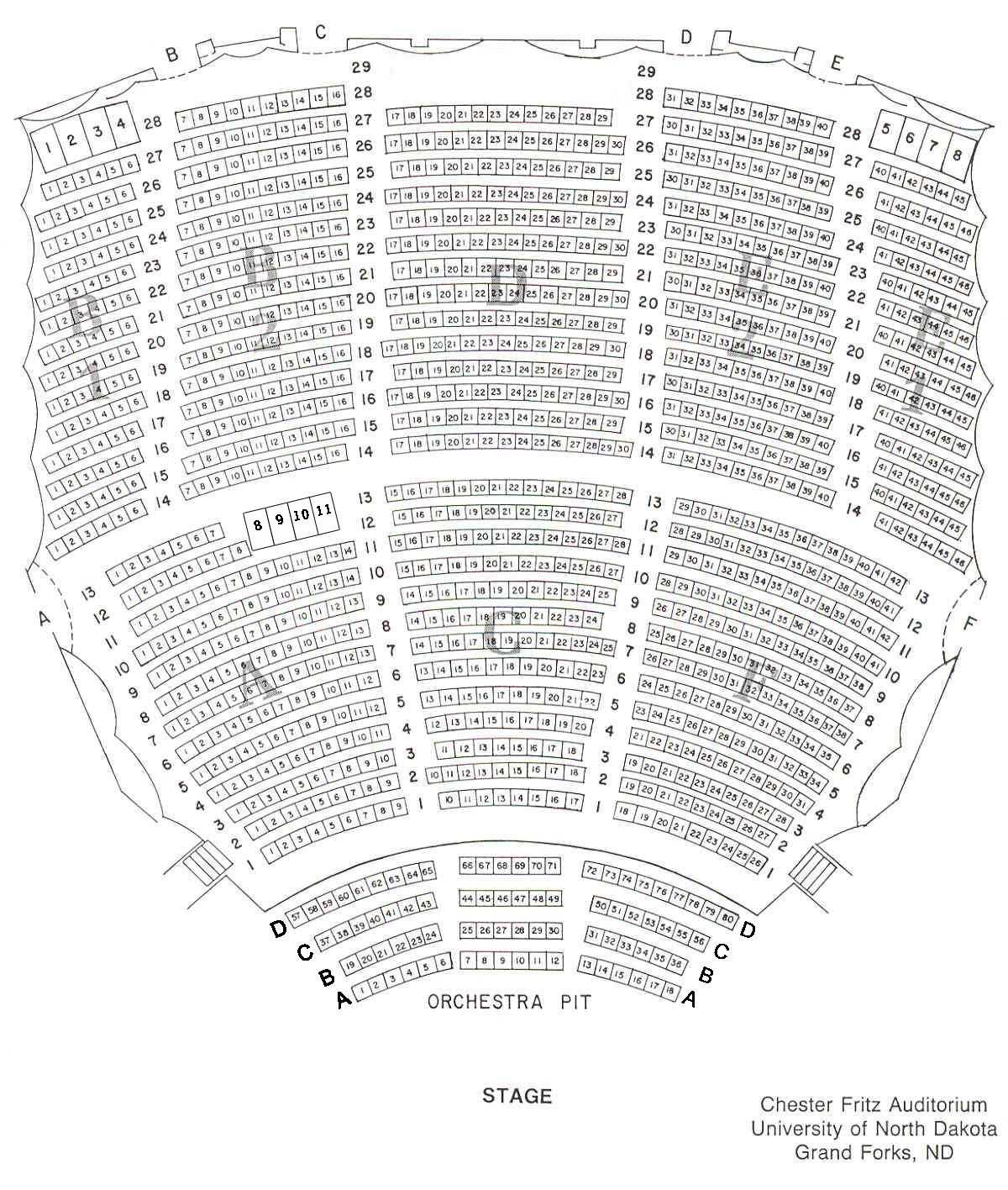 Ralph Engelstad Arena Hockey Seating Chart