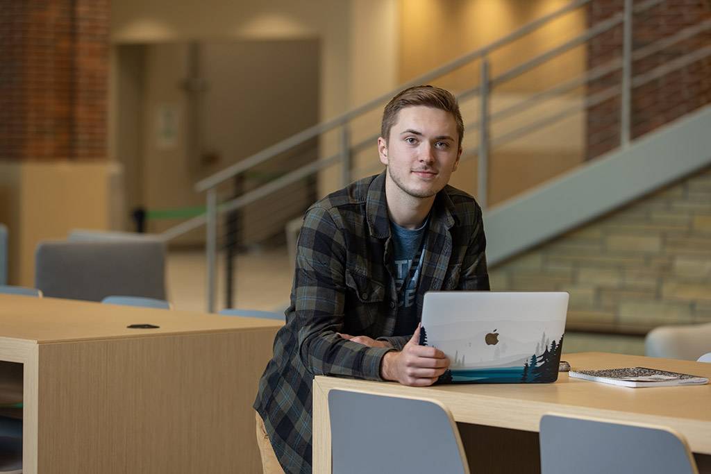 Cheyden Paulson smiling in Union