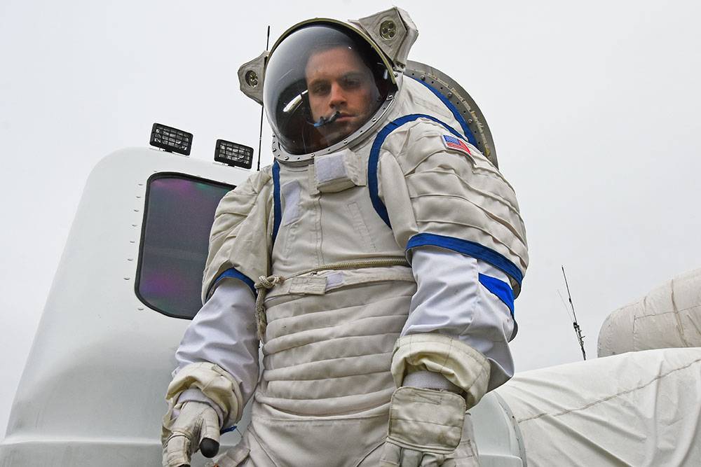 Stefan in UND space suit