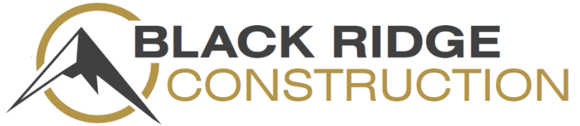 Black Ridge Construction, LLC Black Ridge Construction, LLC Logo long rectangle