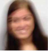 Blurry photo of a person