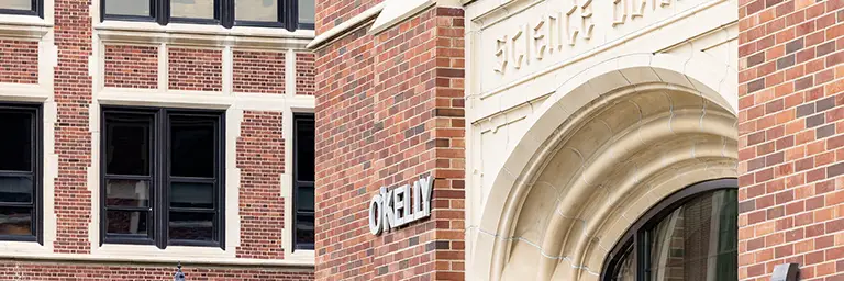 entrance to OKelly Hall