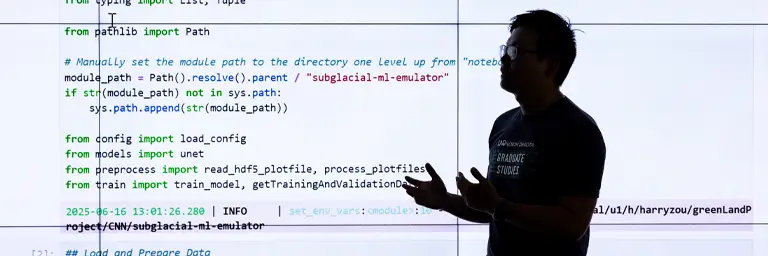 UND Data Science Degree Students in Classroom