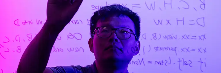 UND Data Student Solving Problem