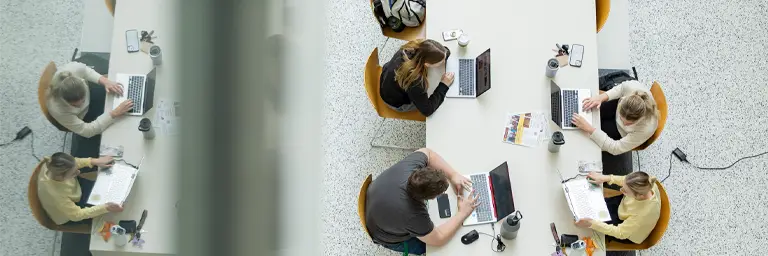 Students Studying at UND SMHS