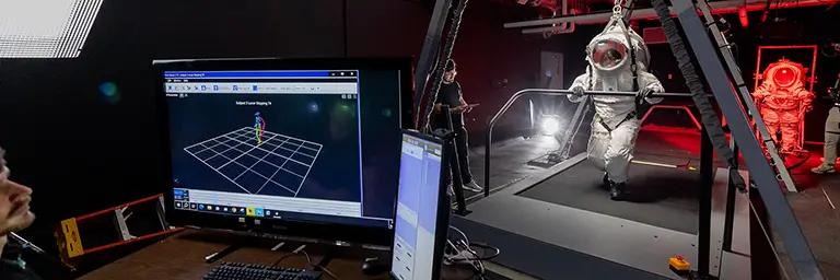 view of computer screen monitoring a workout