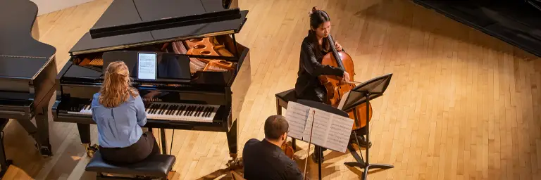 UND Music Students Performing in Concert Recital