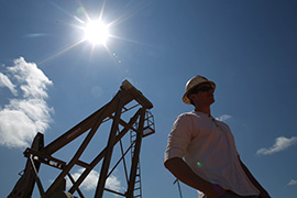 UND grad in oil field