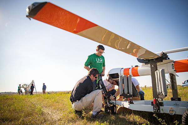 setting up uas on site