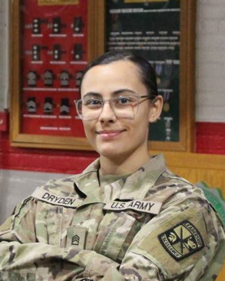 cadet smiling 