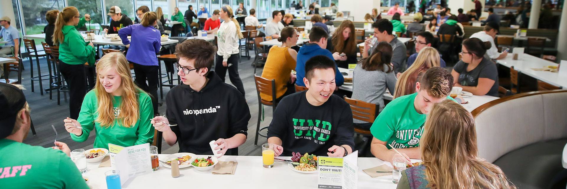 people at table eating in wilkerson