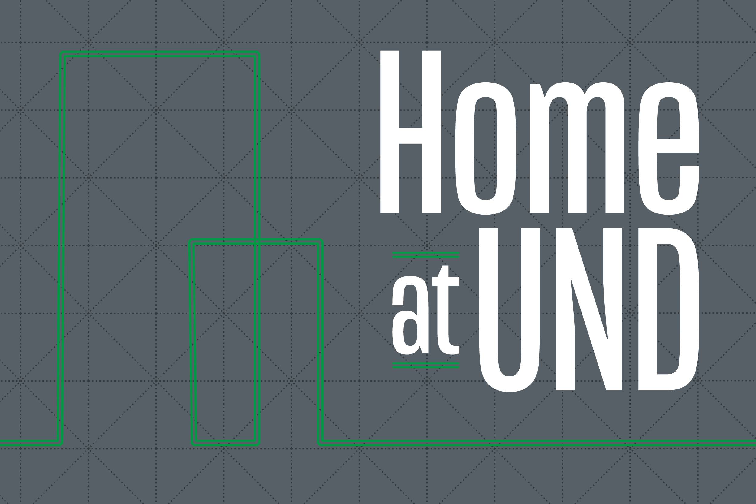 home at und logo
