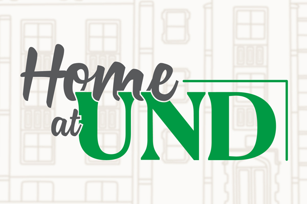 home at und logo