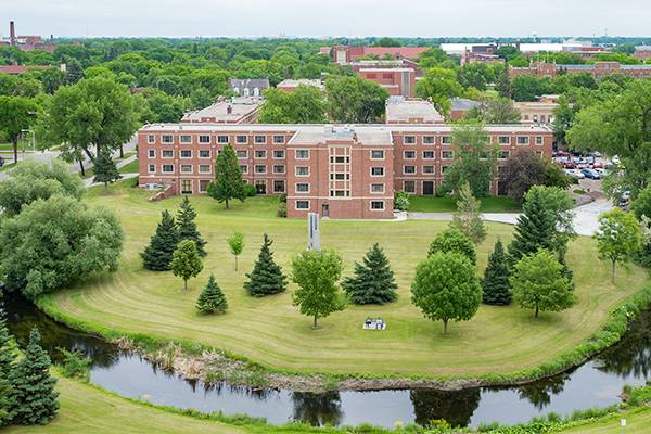 smith hall and the coulee