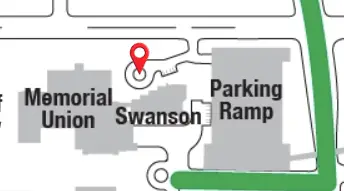 MU circle dropoff location