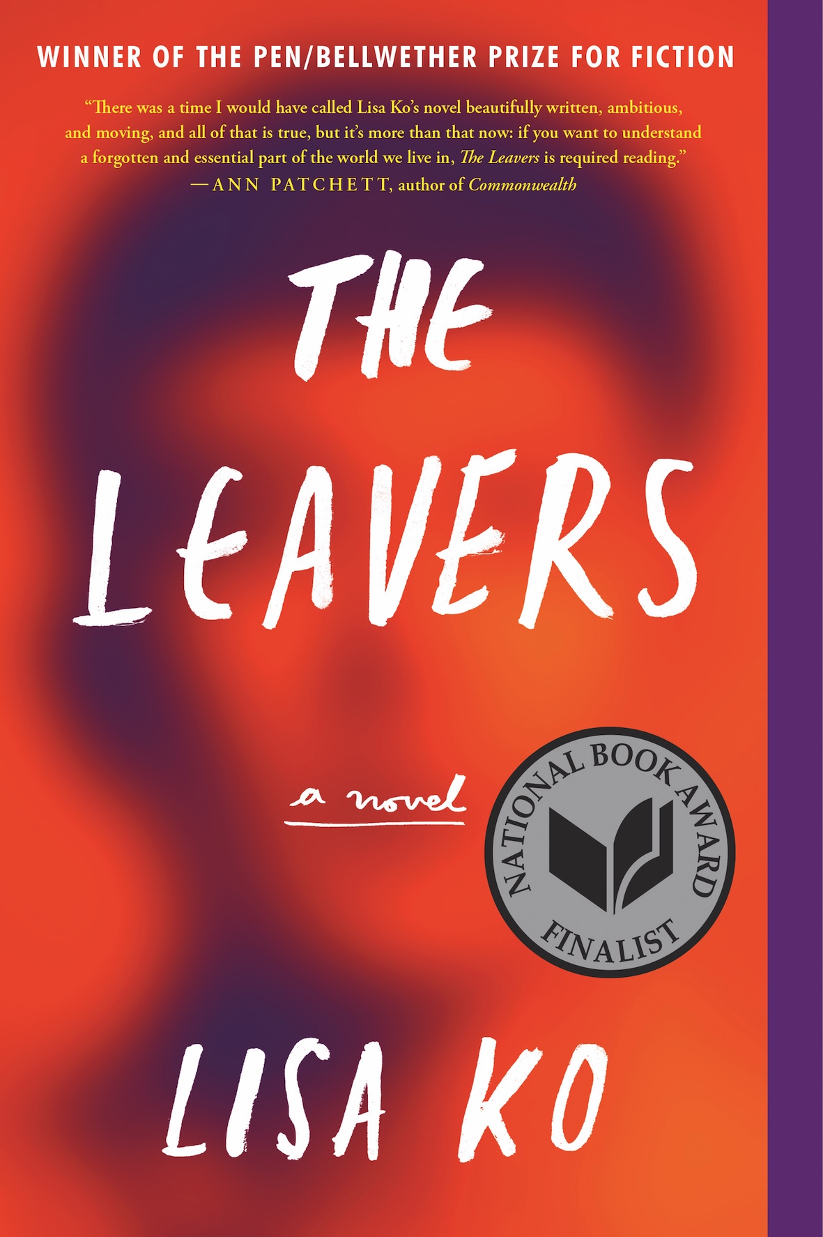 Cover image of the novel The Leavers, by Lisa Ko